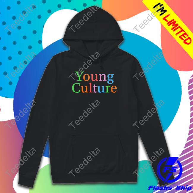 Young Culture Store Rainbow Hoodie
