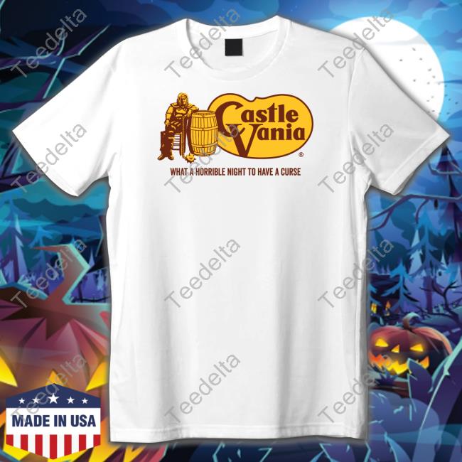 Funny Castle Vania What A Horrible Night To Have A Curse Shirt