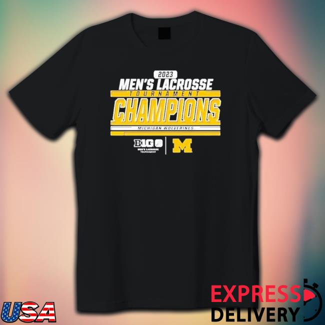 2023 Big Ten Men’S Lacrosse Tournament Champions Crewneck Sweatshirt