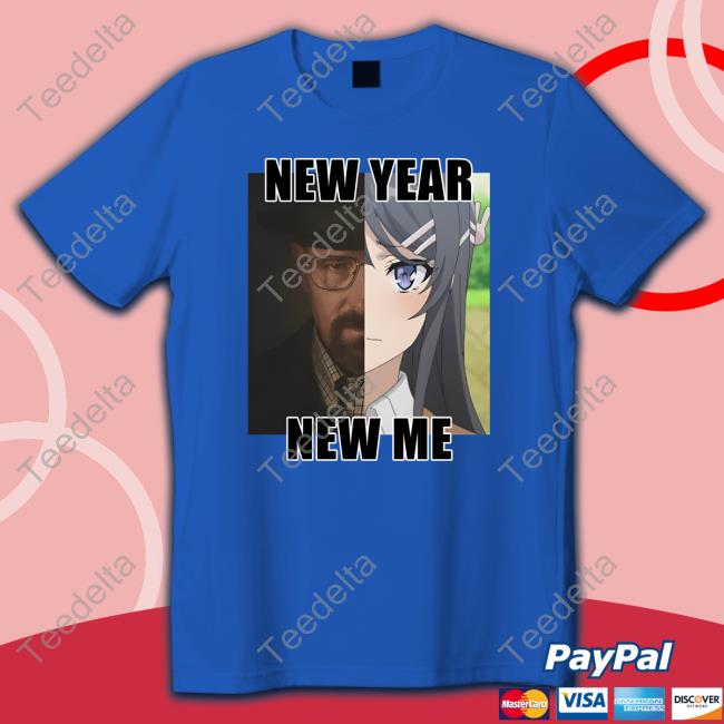 Goofyahhtees Merch New Year New Me Walter White Hoodie