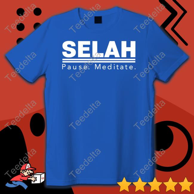 Selah Pause Meditate Tee Shirt