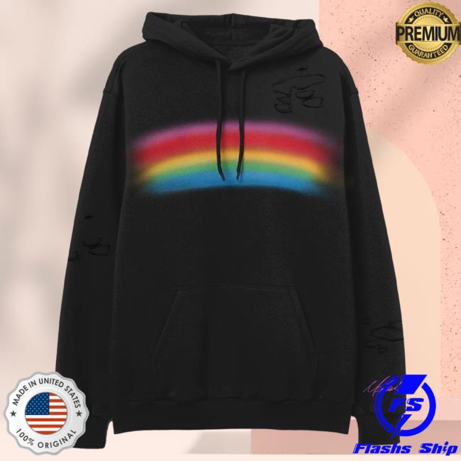 Official Mariah Carey Merch Store Shop Vintage Distressed Rainbow Sweatshirts MariahCarey