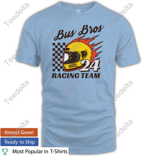 Bus Bros 24 Racing Team Long Sleeve Tee Shirt