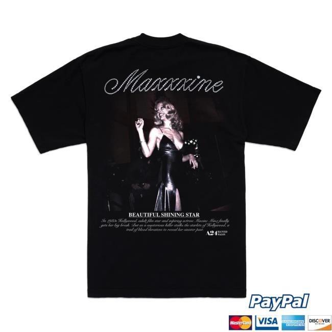 A24 Online Ceramics X Maxxxine Walk Of Fame Long Sleeve Shirt