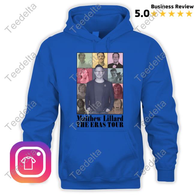 Roiandrow Merch Matthew Lillard The Eras Tour Hooded Sweatshirt