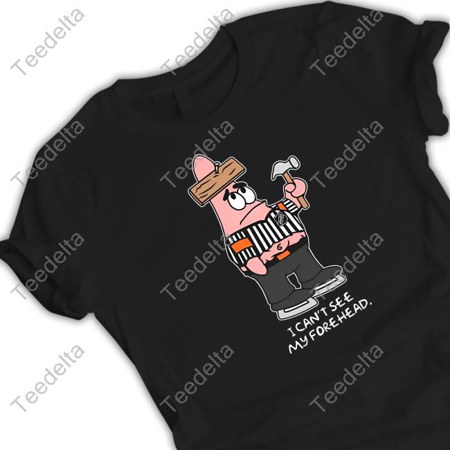 Bring Hockey Back I Can't See My Forehead Tee