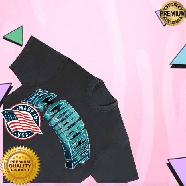 Official Kc Current Unisex Teal Gradient Shirt