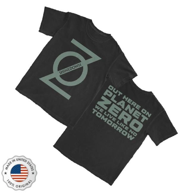 Official Shinedown Merch Secondary Z Logo Long Sleeve T Shirt