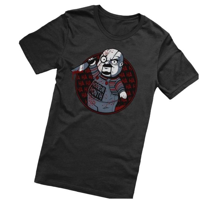 Horror Month Screen Printed Tee Shirt