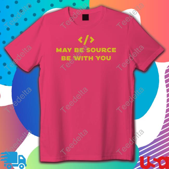 May Be Source Be With You Hooded Sweatshirt
