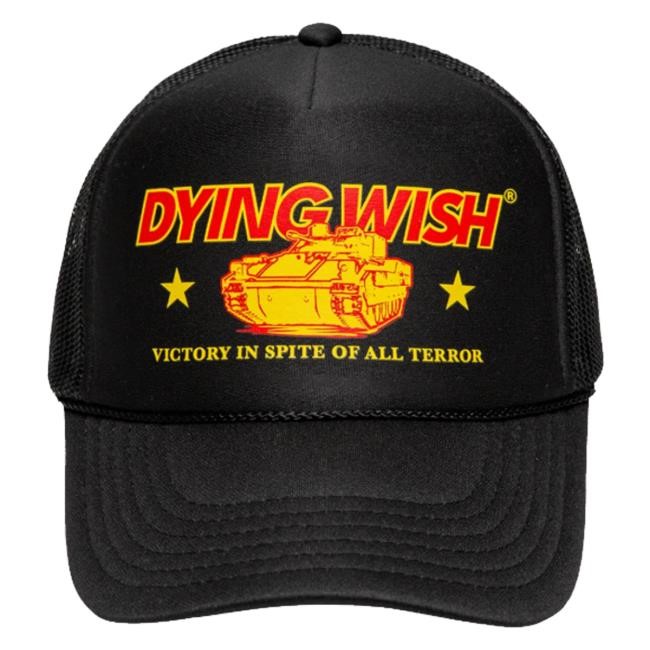 Official Dying Wish Official Merchandise Victory Trucker hats