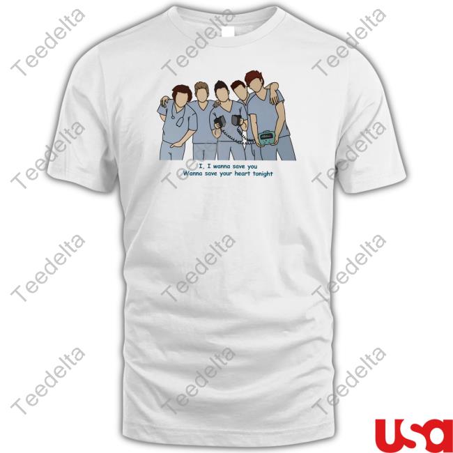Cottonprompt I I Wanna Save You Wanna Save Your Heart Tonight Long Sleeve T Shirt One Direction