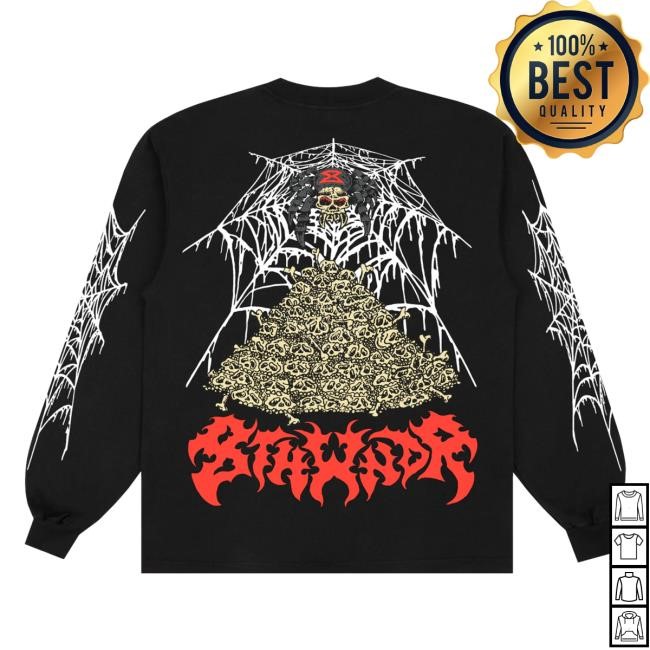 Official 8Thwndr Merch Store Shop Spider Hoodie Black