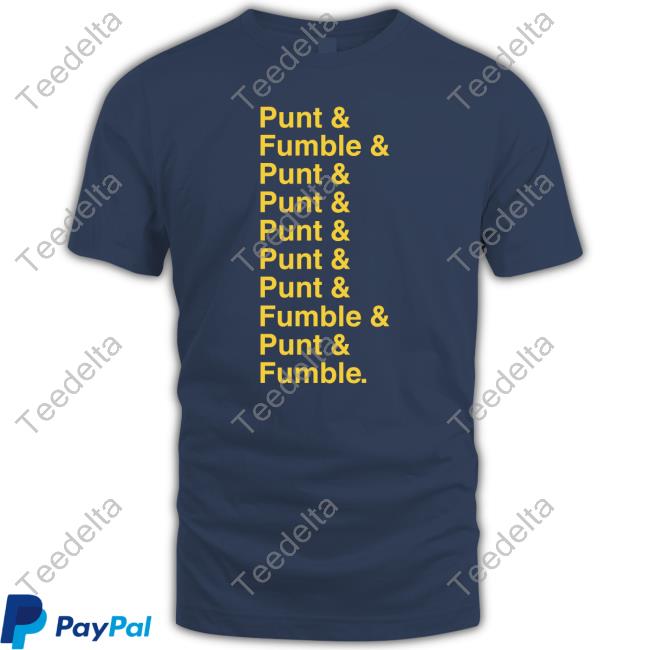 Soundoff13 Punt & Fumble Official Shirt