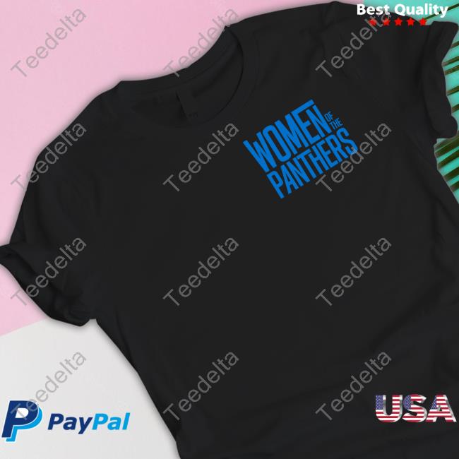 Women Of The Panthers Tee Shirt
