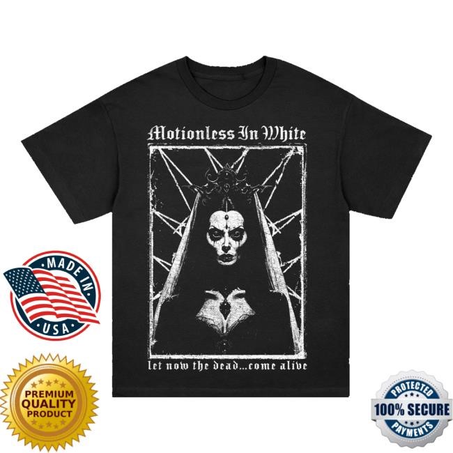 Trending Motionless In White Merch Store Undead Bride T-Shirt (Black) Long Sleeve Shirt