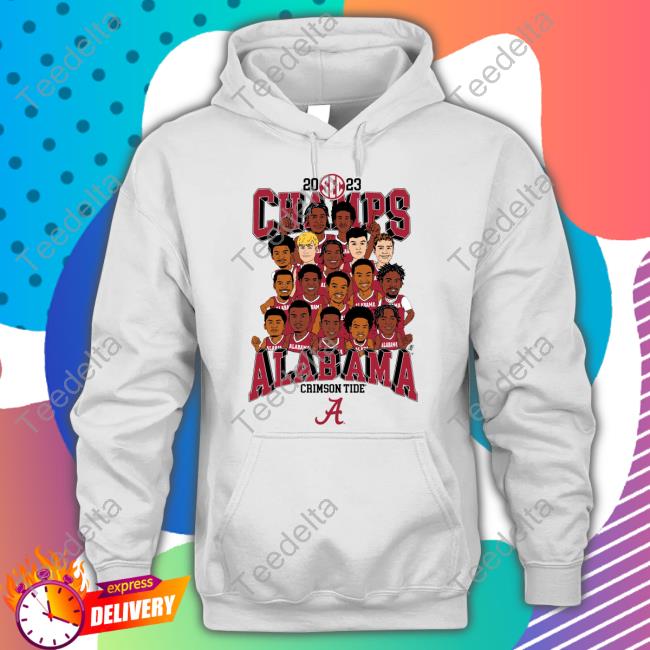 2023 Sec Regular Season Champs Alabama Crimson Tide Hoodie