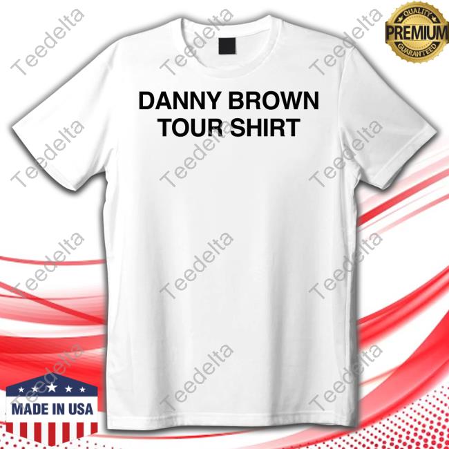 Xdannyxbrownx Danny Brown Tour Shirt
