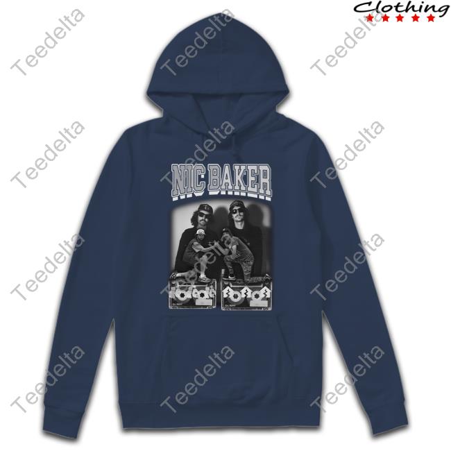 Nic Baker Store Mixtape Tee Shirt Official Nic Baker Mixtape Tee Shirt