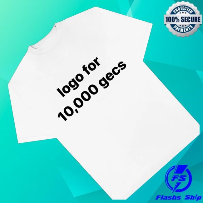Official 100 Gecs Logo For 10,000 Gecs Shirt