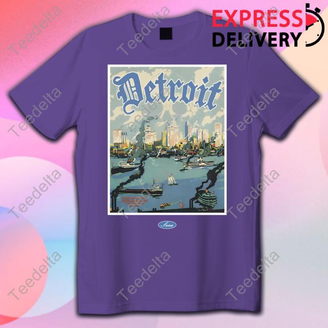 Official Detroit River Tee Sanadetroit Store