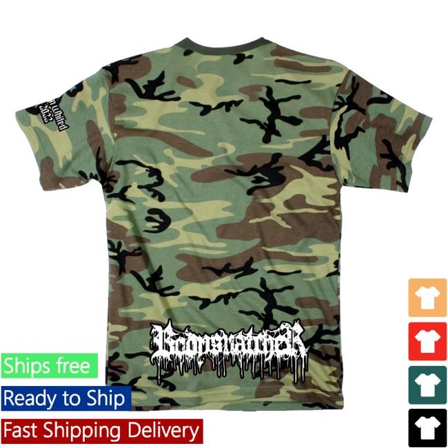 Bodysnatcher Official Merch Logo Camo Hoodie Sweatshirt
