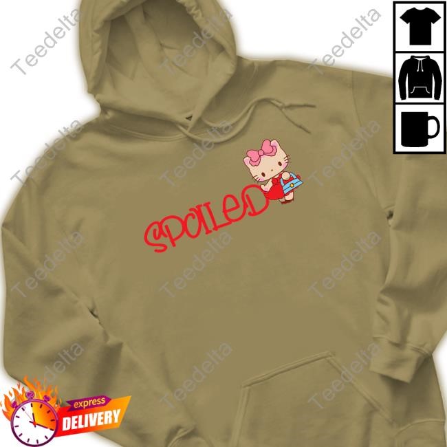 Onna Merch Spoiled Fitted Why Spend Mine When I Could Spend Yours Tee Shirt