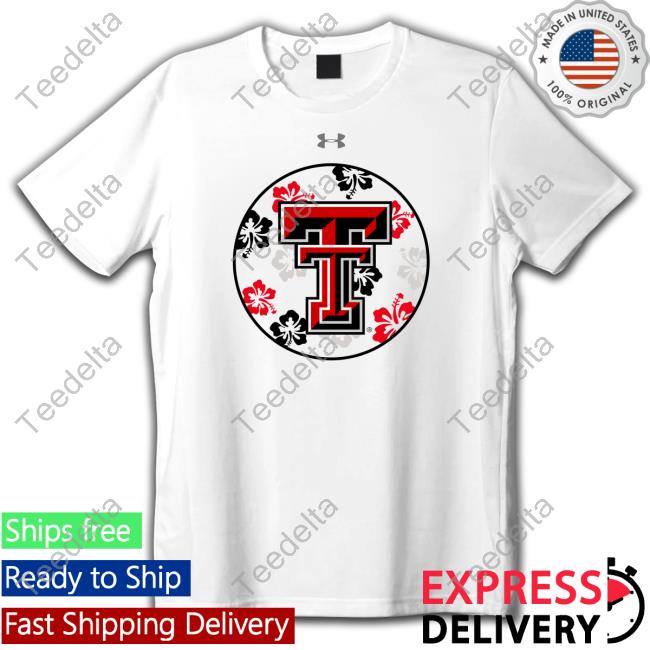 Maui Hibiscus Texas Tech Basketball Hoodie Maui Jim