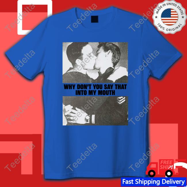 Cathy Ontheskyidance Why Don't You Say That Into My Mouth Sweatshirt