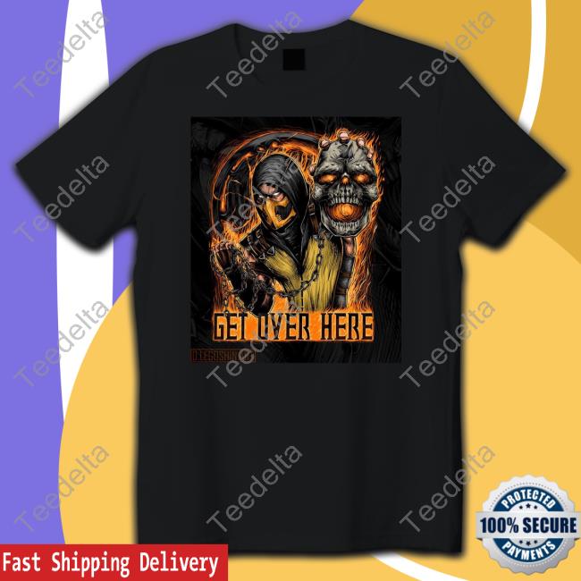 Mortal Kombat Addict Fatalities Daily Get Over Here T-Shirt, Hoodie, Tank Top, Sweater And Long Sleeve T-Shirt