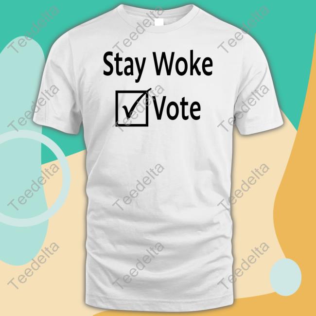 Electroboyusa Stay Woke Vote Hoodie