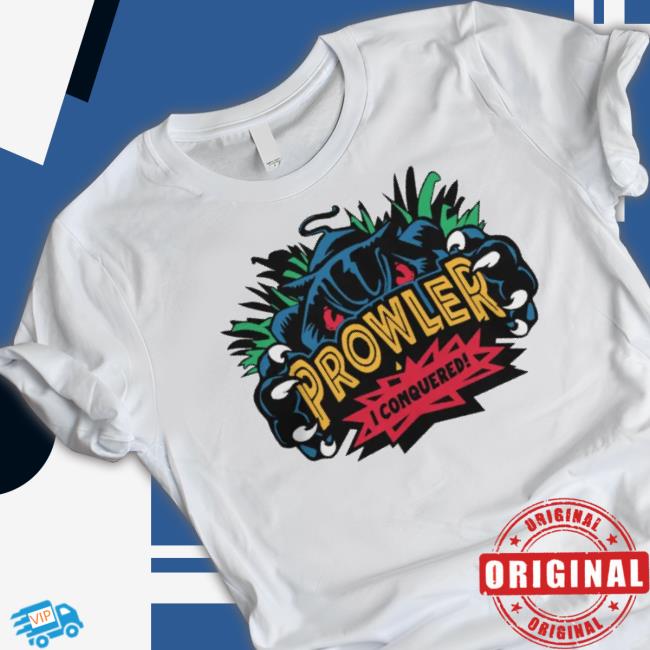 Worlds Of Fun I Conquered The Prowler shirt