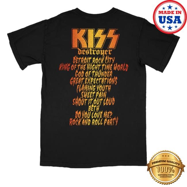 Destroyer Track List Hoodie