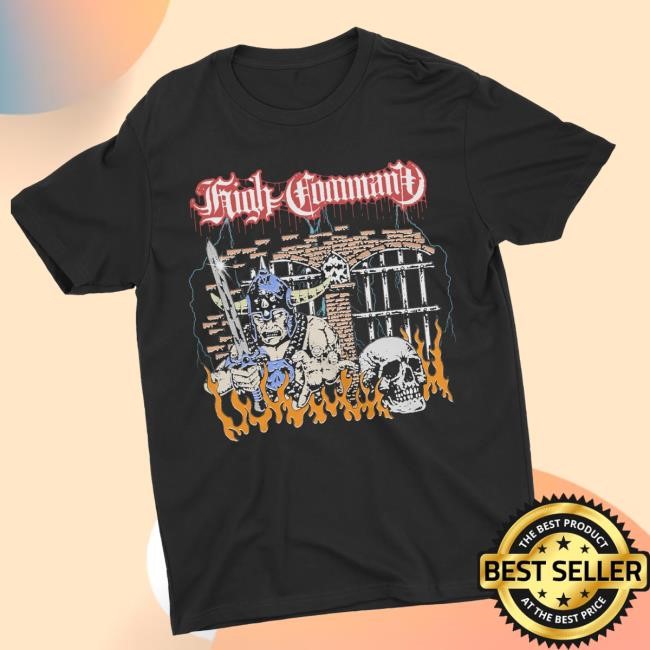 Trending Night Shift Merch High Command - Through Flames Hooded Sweatshirt