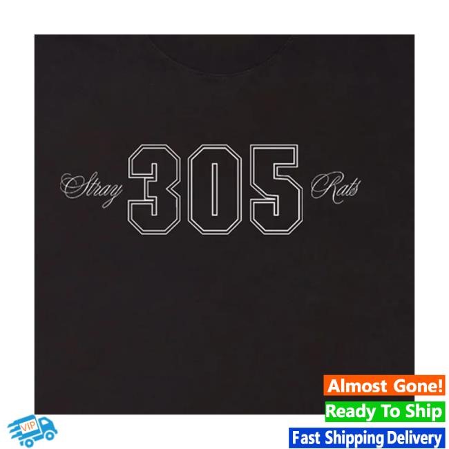 Strayrats Store Stray Rats 305 Hooded Sweatshirt