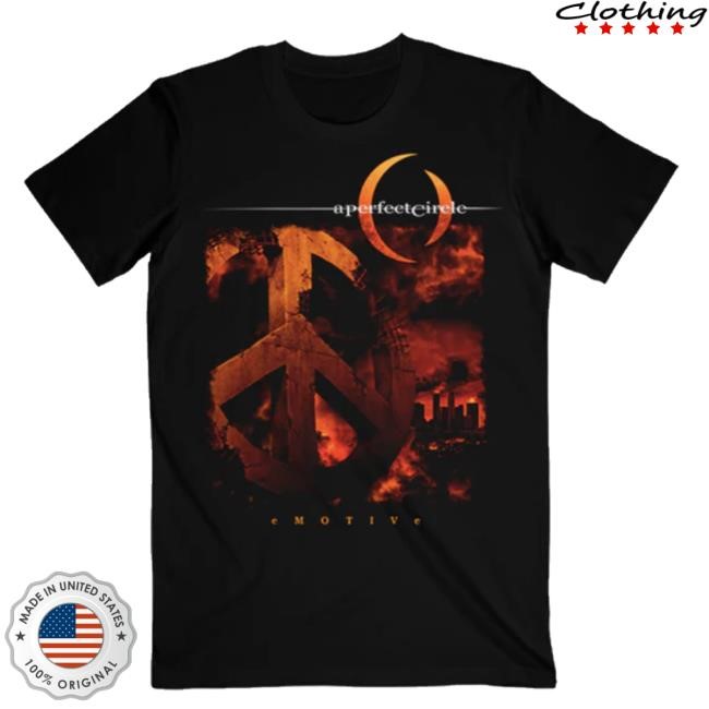 Official A Perfect Circle Merch Store Emotive Album Tee