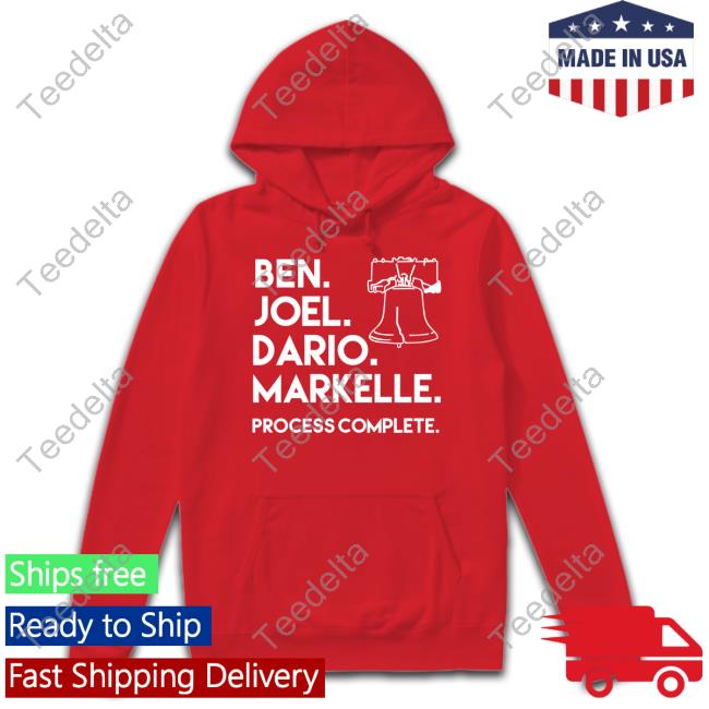 Philadelphia Phillies Ben Joel Dario Markelle Process Complete Tee Shirt