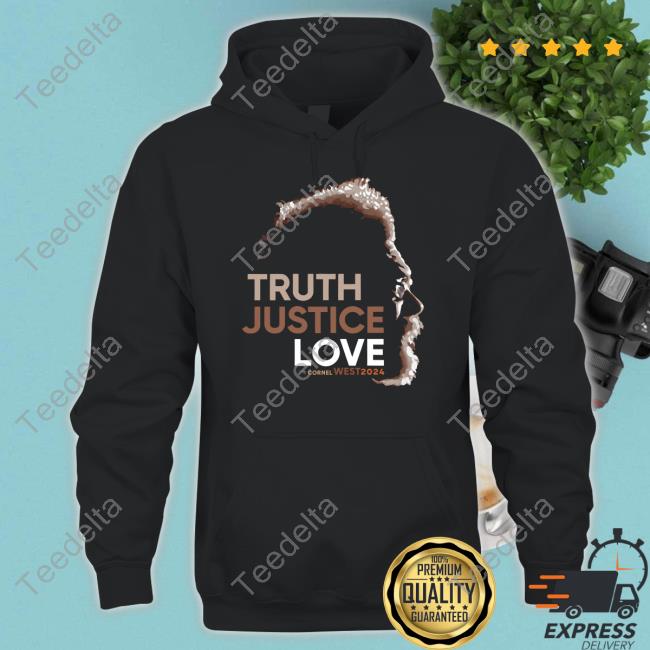 Cornel West 2024 Truth Justice Love Tank Top