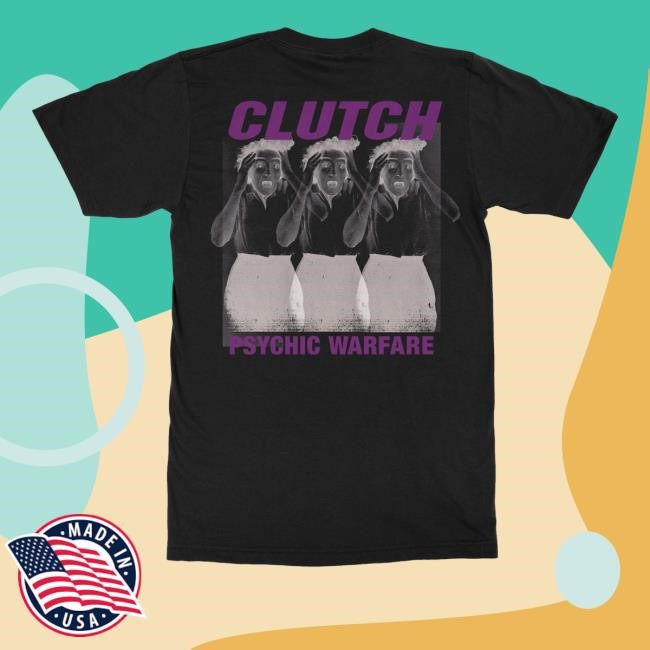 Clutch Merch Store Screaming Negative T Shirt