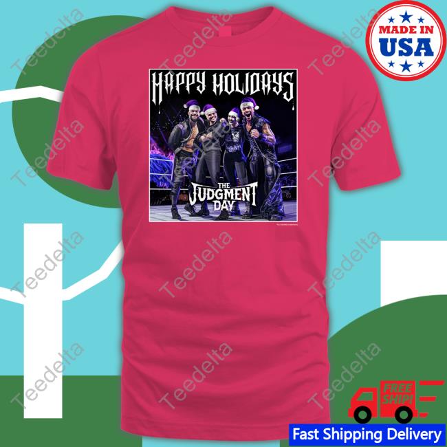 Wwe Happy Holidays The Judgment Day Sweatshirt Finn Balor