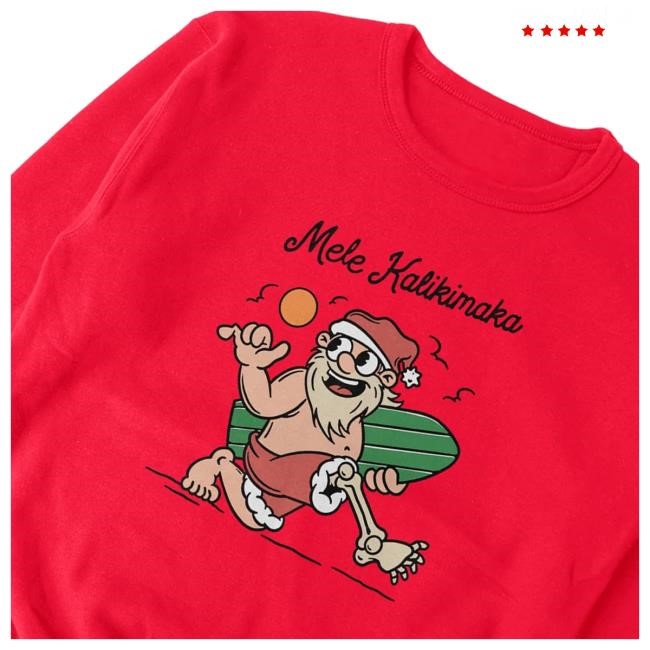 Kookslams Merch Store Mele Kalikimaka Long Sleeve Shirt