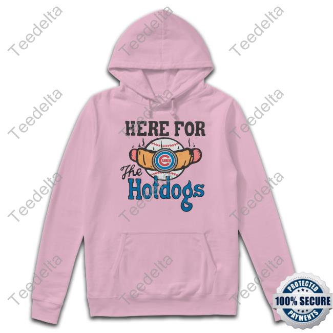 Homage Chicago Cubs Here For The Hotdogs Hoodie