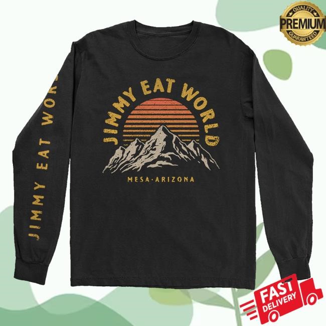Jimmy Eat World Merch Four Peaks Tank Top Black