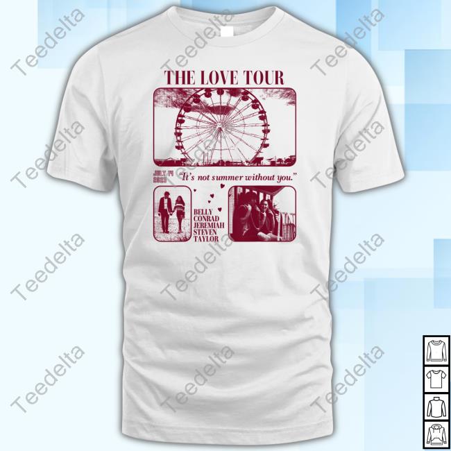 Official The Summer I Turned Pretty The Love Tour Season 2 Hoodie