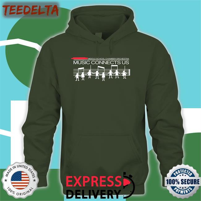 Middle School Chamber Orchestra Music Connects Us Shirts
