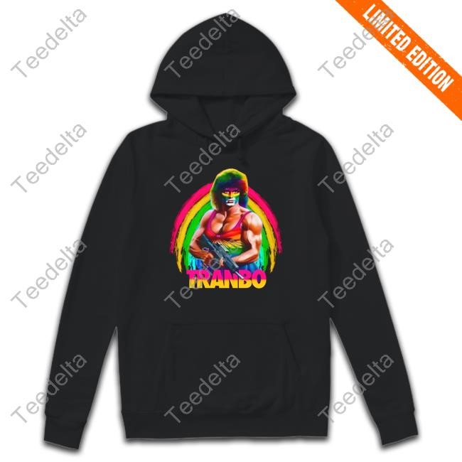 Tranbo Rambo Pride Rainbow Long Sleeve T Shirt