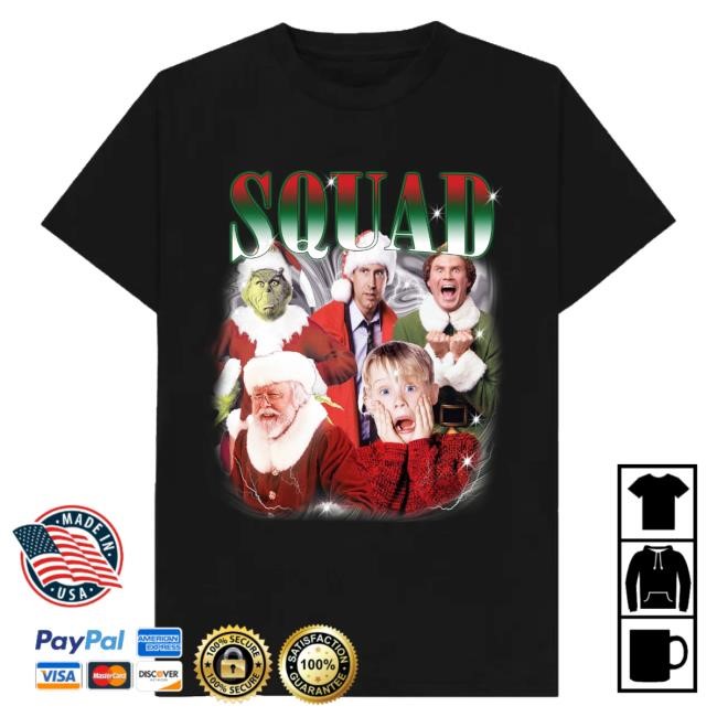 Ratchet Clothing Merch Store Vintage Christmas Squad t-shirt, hoodie, tank top, sweater and long sleeve t-shirt