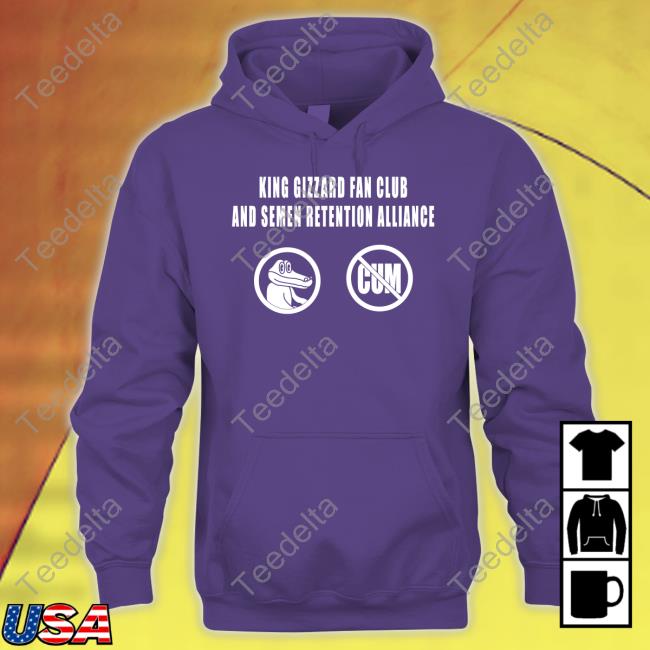 Kgatlw King Gizzard Club And Semen Retention Alliance Funny T Shirt