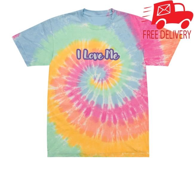 Selfish Self Merch I Love Me Sherbet Rainbow T Shirt
