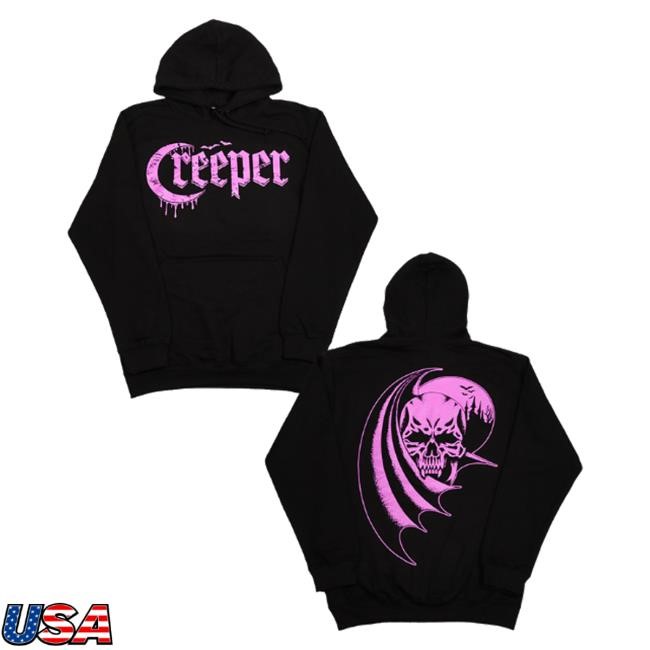 Creeper Cult Merch Store Creeper Purple Logo T-Shirt Creeper Cult Merch Store Creeper Purple Logo Hoodie